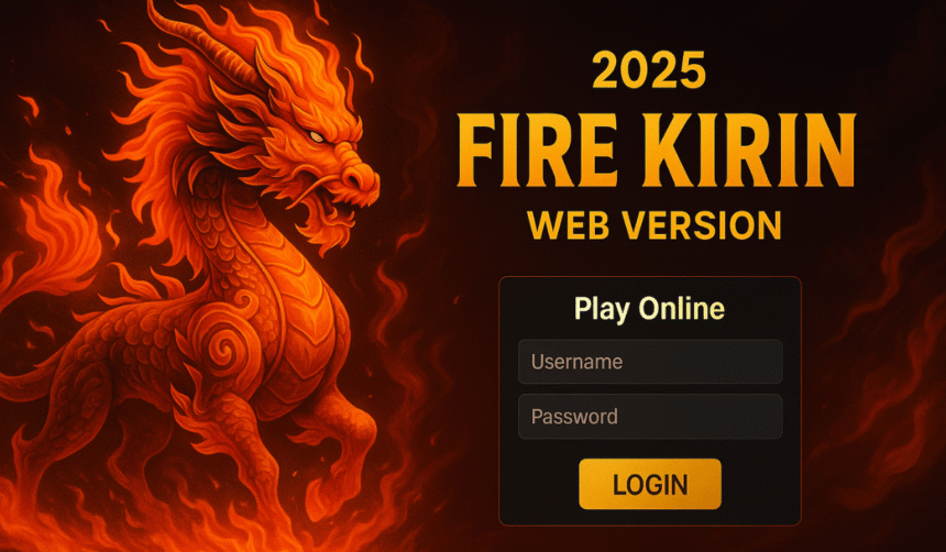 Fire Kirin Web Version 2025 Play Online with Username and Password